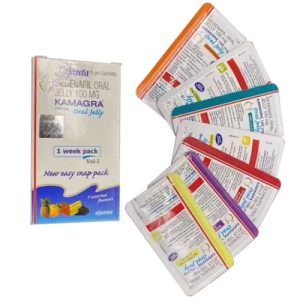 液態果凍威而鋼 Kamagra Oral Jelly 100 mg 7包 7種口味：圖片 2